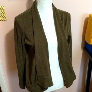 Green Gap Cardigan